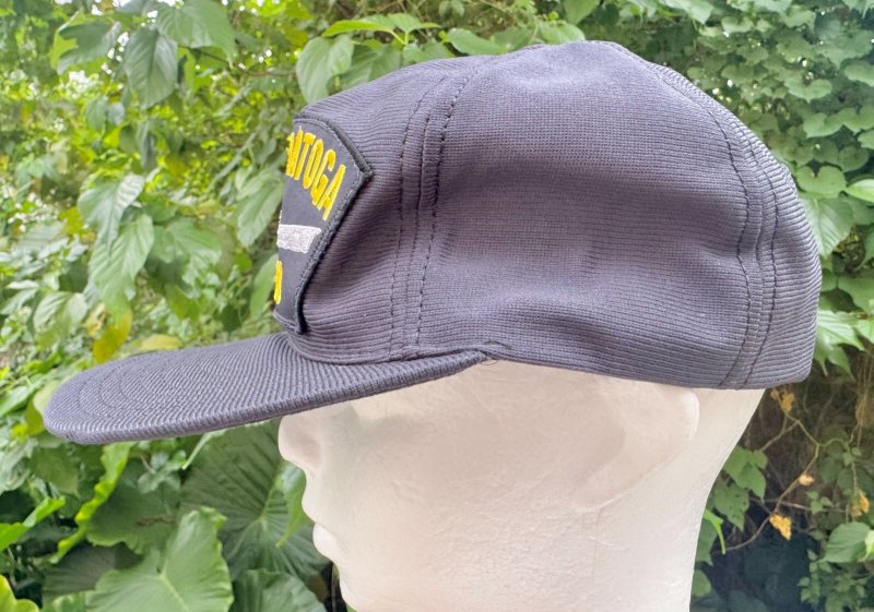 画像2: 米軍放出品 US NAVY 航空母艦 USSサラトガ (CV-60) キャップ (2)