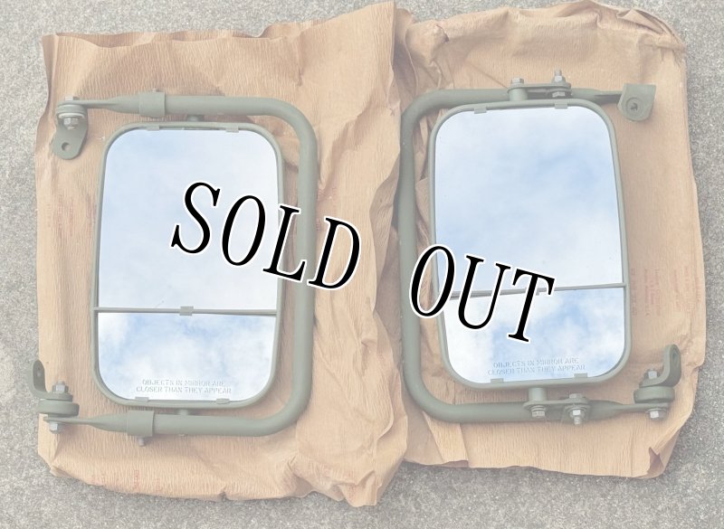 画像2: 米軍実物 ハンヴィー ハマー サイド ミラー　セット (2)