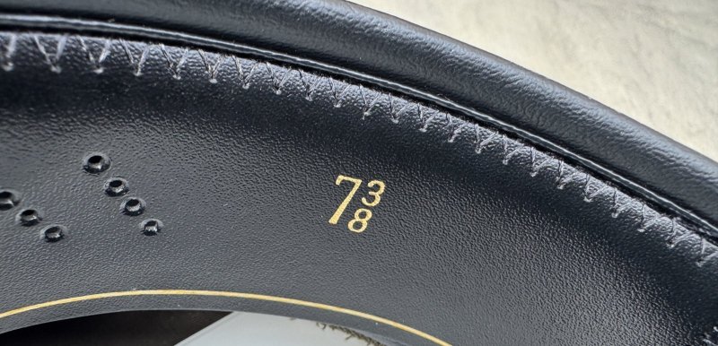 画像8: 米軍実物 US MARINE 将校 サービス ドレス キャップ    7-3/8 (8)