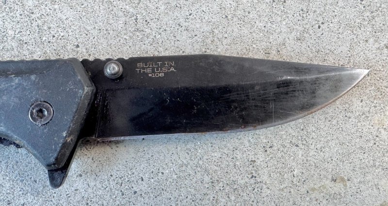 画像4: 米軍放出品 米軍放出品 Bear Edge Sideliner 4.5インチ スプリング アシスト ナイフ (4)