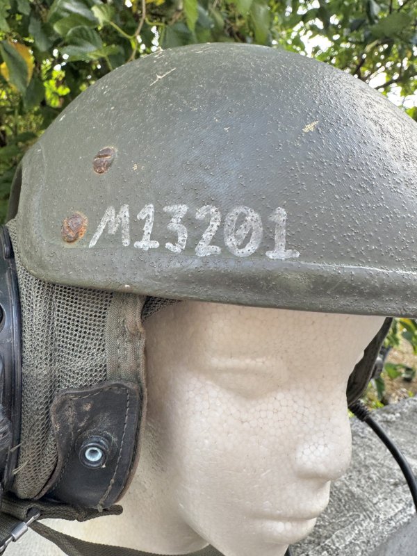 画像6: 米軍実物 CVC ヘルメット HELMET COMBAT VEHICLE CREWMANS DH-132B インナーセット (6)
