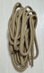 画像1: 米軍放出品 VANGUARD BOOT LACES 72 TAN (1)