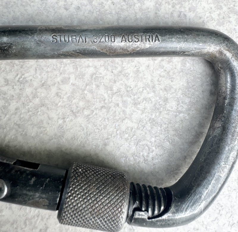 画像7: 米軍放出品 カラビナ STUBAI 3200 AUSTRIA スクリューロック (7)