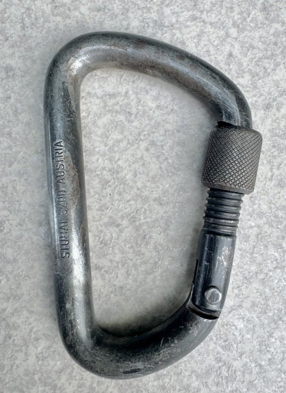 画像2: 米軍放出品 カラビナ STUBAI 3200 AUSTRIA スクリューロック (2)