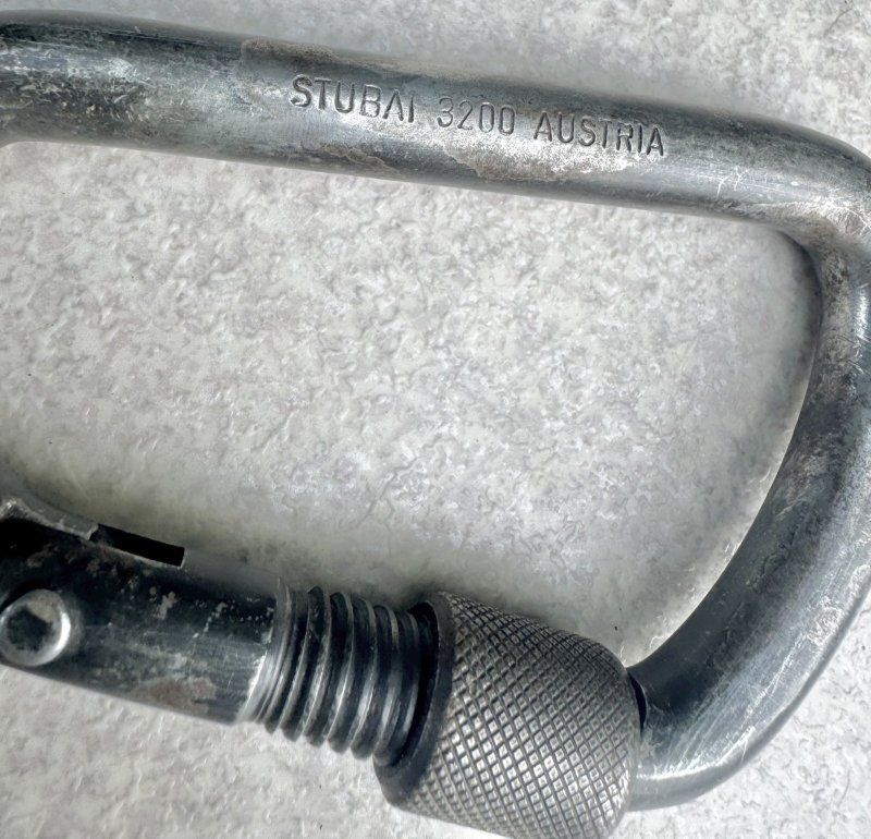 画像4: 米軍放出品 カラビナ STUBAI 3200 AUSTRIA スクリューロック (4)