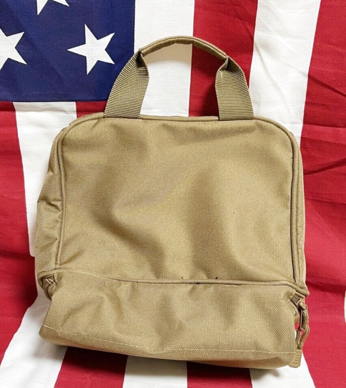 画像2: 米軍放出品 USMC Mercury Tactical Gear コヨーテトラベルポーチ (2)