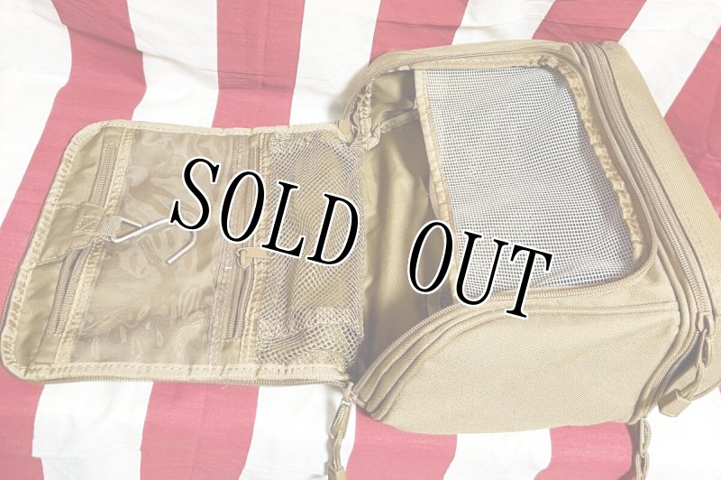 画像3: 米軍放出品 USMC Mercury Tactical Gear コヨーテトラベルポーチ (3)