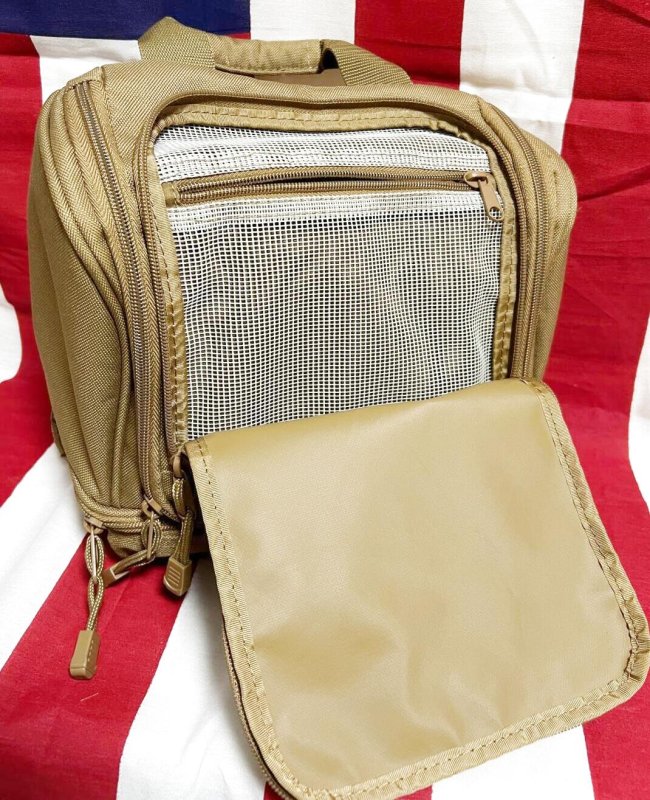 画像4: 米軍放出品 USMC Mercury Tactical Gear コヨーテトラベルポーチ (4)