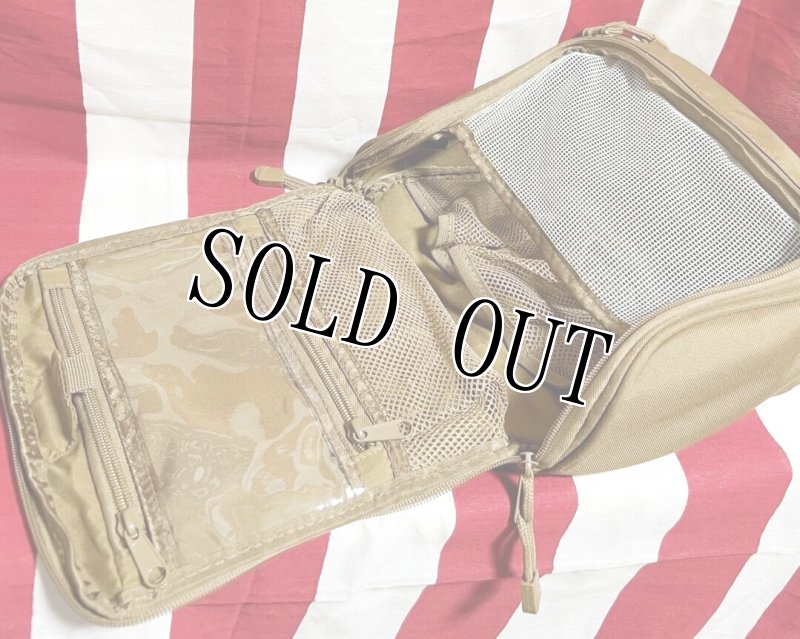 画像3: 米軍放出品 USMC Mercury Tactical Gear コヨーテトラベルポーチ (3)