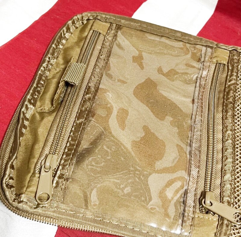 画像4: 米軍放出品 USMC Mercury Tactical Gear コヨーテトラベルポーチ (4)