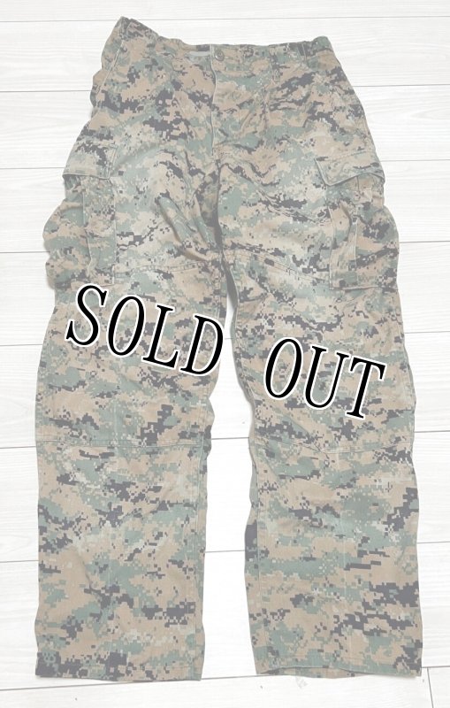 画像1: 海兵隊実物 USMC　ウッドマーパットパンツ　SMALL-SHORT (1)