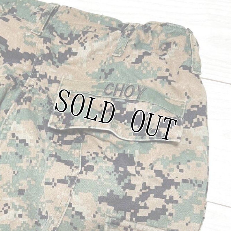 画像3: 海兵隊実物 USMC　ウッドマーパットパンツ　SMALL-SHORT (3)