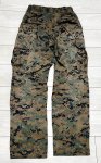 画像2: 海兵隊実物 USMC　ウッドマーパットパンツ　SMALL-SHORT (2)