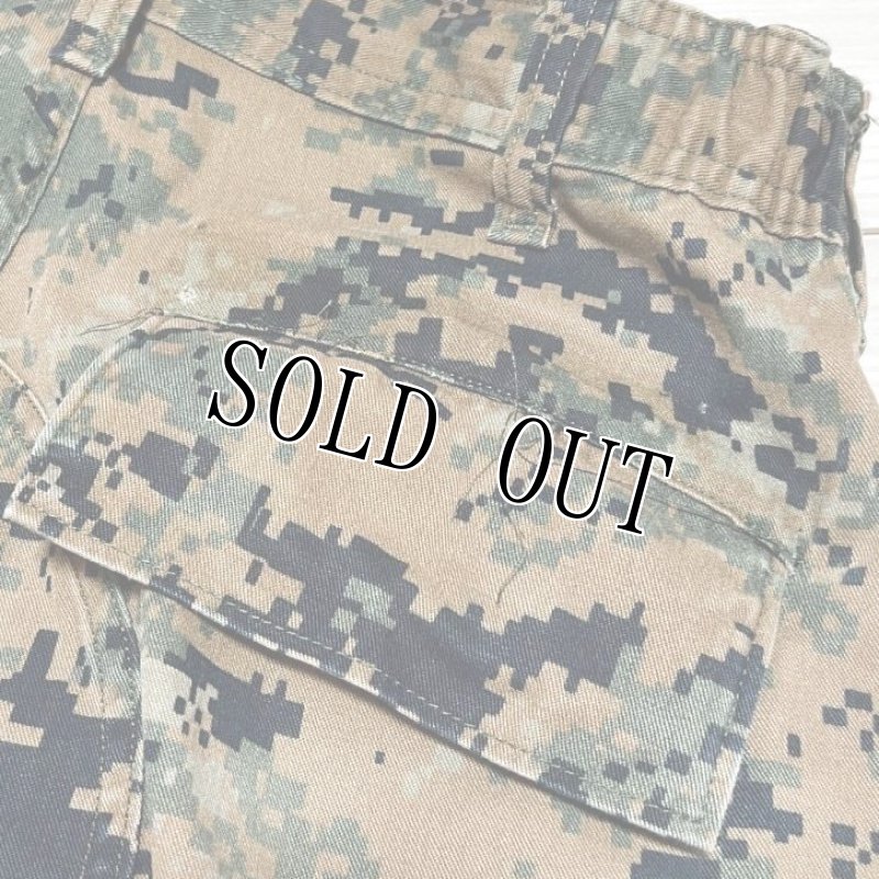 画像3: 海兵隊実物 USMC　ウッドマーパットパンツ　SMALL-SHORT (3)