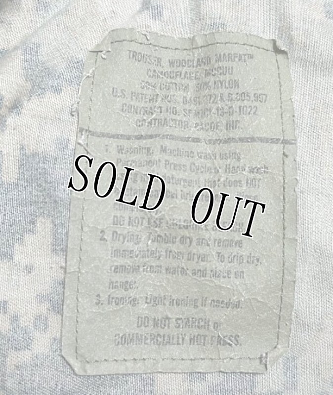 画像6: 海兵隊実物 USMC　ウッドマーパットパンツ　SMALL-SHORT (6)