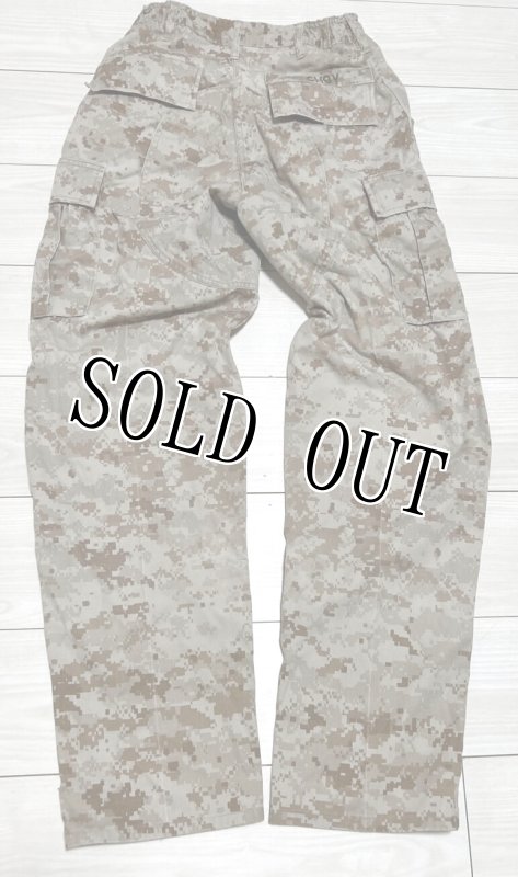 画像4: 米軍実物 USMC デザートマーパットパンツ　SMALL-REGULAR (4)