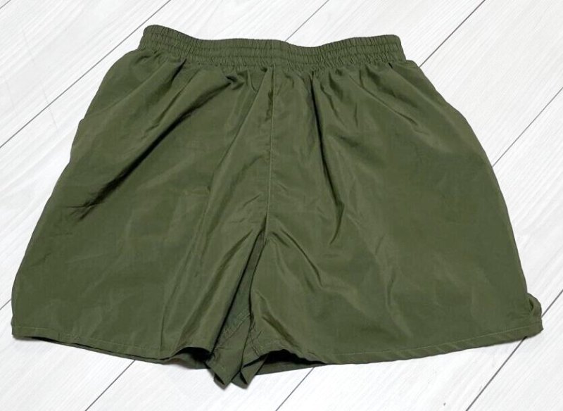 画像1: 米軍放出品　USMC　OD　トレーニングパンツ　LARGE (1)