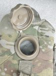 画像4: 米軍実物 ハイドレーションシ ステム  カラビナ付 マルチカム (4)