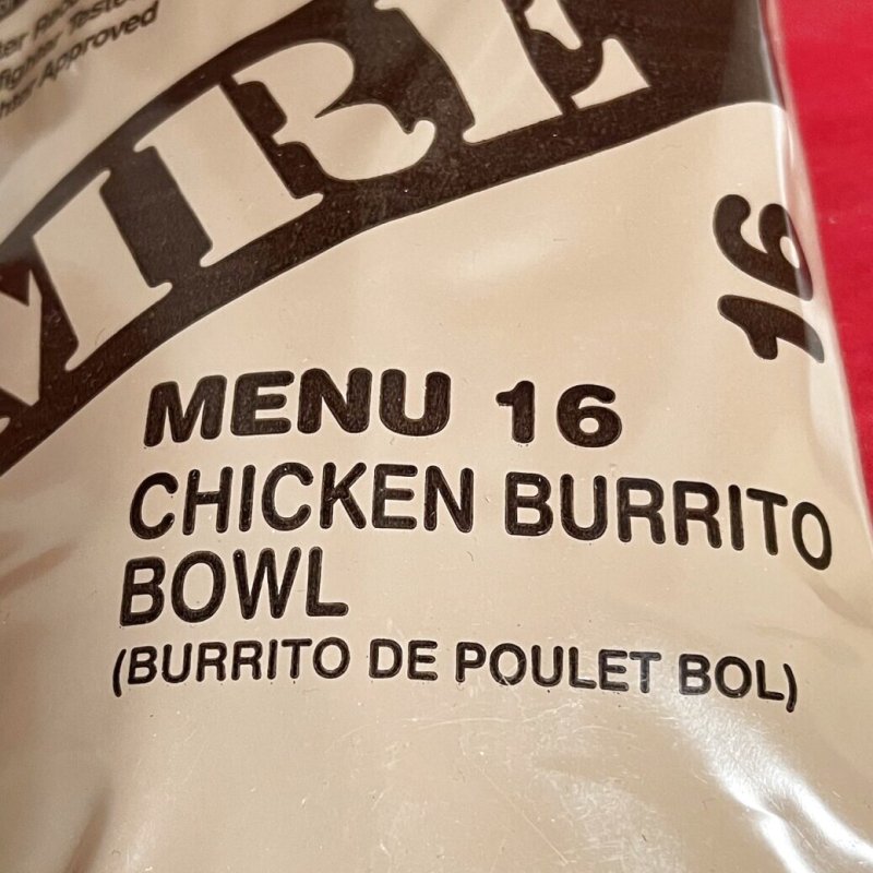 画像2: 米軍実物  2025年検【ワーニック】MREレーション/戦闘食　キャンプ 車中泊 (2)