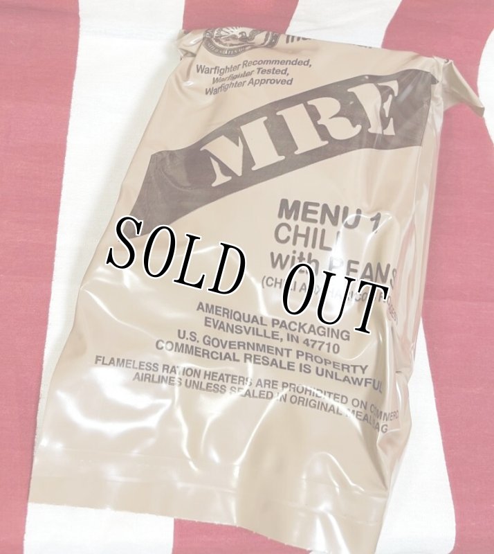 画像1: 米軍実物 2024年検【アメリカル】MREレーション/戦闘食 MENU-1 (1)