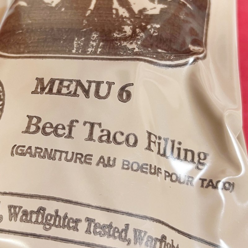 画像2: 米軍実物 2024年検【アメリカル】MREレーション/戦闘食 MENU-6 (2)