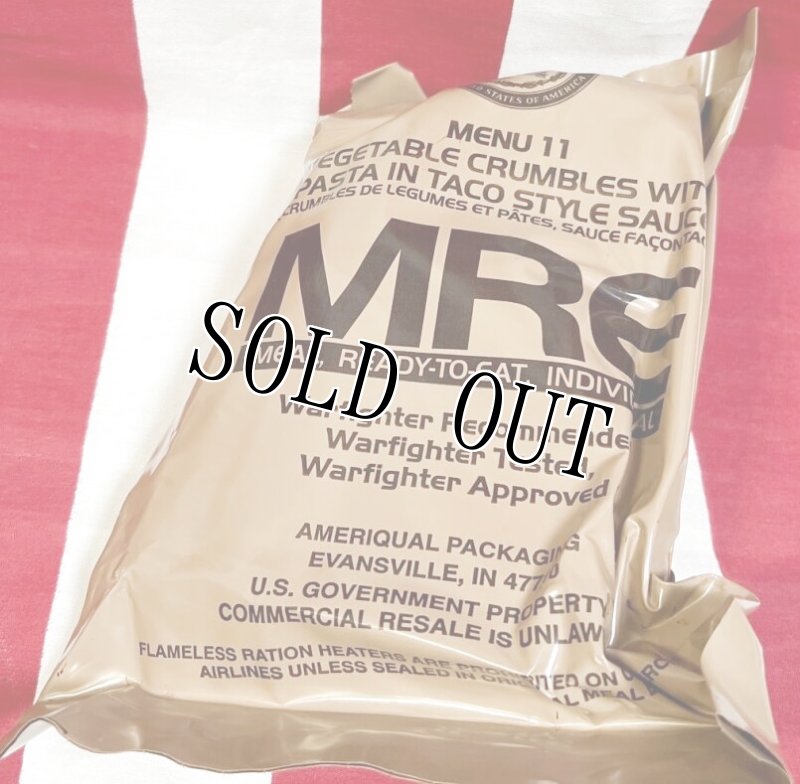 画像1: 米軍実物 2024年検【アメリカル】MREレーション/戦闘食 MENU-11 (1)