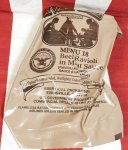 画像1: 米軍実物 2024年検【アメリカル】MREレーション/戦闘食 MENU-18 (1)