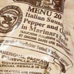 画像2: 米軍実物 2024年検【アメリカル】MREレーション/戦闘食 MENU-20 (2)