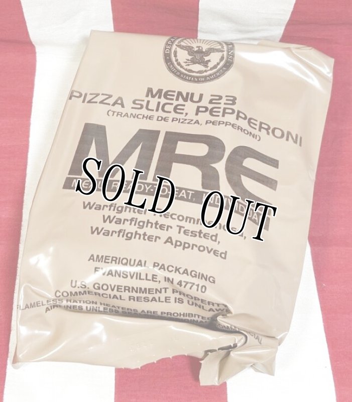 画像1: 米軍実物 2024年検【アメリカル】MREレーション/戦闘食 MENU-23 (1)