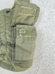 画像4: 米軍実物 ナム戦 キャンテティーン ポーチ　OD (4)