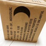 画像2: 米軍実物 2025年10月検【アメリカル】MREレーション/戦闘食 MENU-B (2)