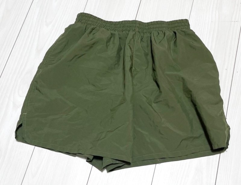 画像1: 米軍放出品　USMC　OD　トレーニングパンツ　LARGE (1)