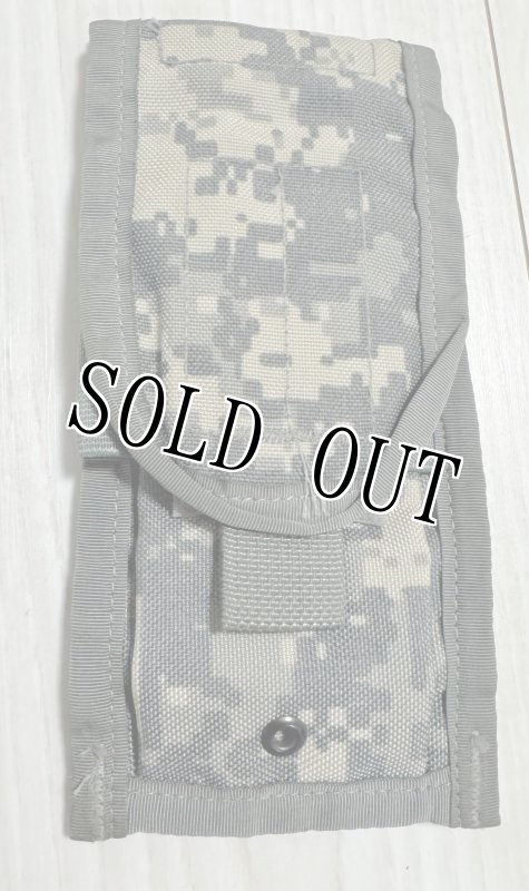 画像1: 米軍実物 MOLLE II M4 TWO マガジン ポーチ　ACU (1)