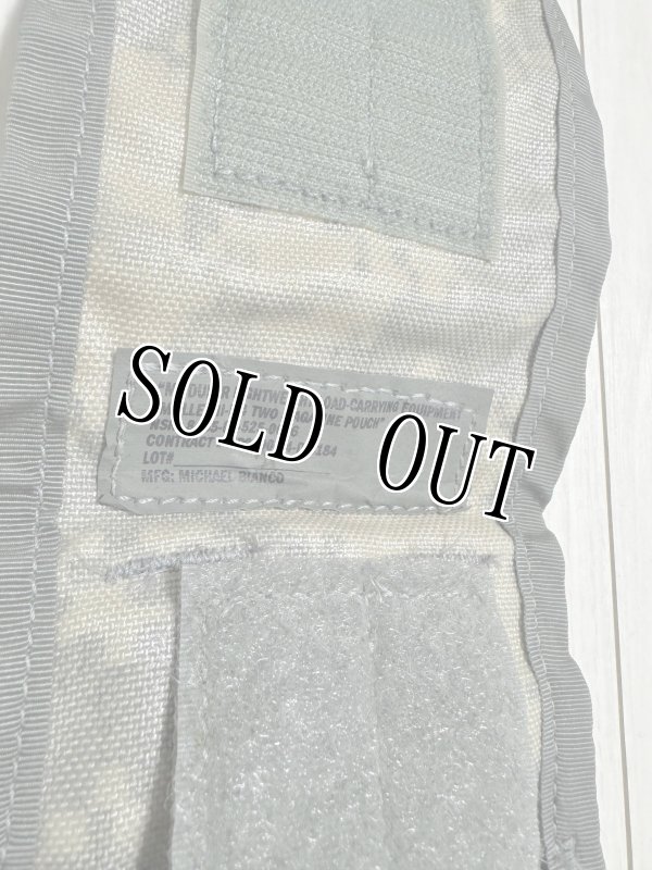 画像5: 米軍実物 MOLLE II M4 TWO マガジン ポーチ　ACU (5)