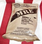 画像1: 米軍実物  【ワーニック】MREレーション/戦闘食　キャンプ 車中泊 (1)