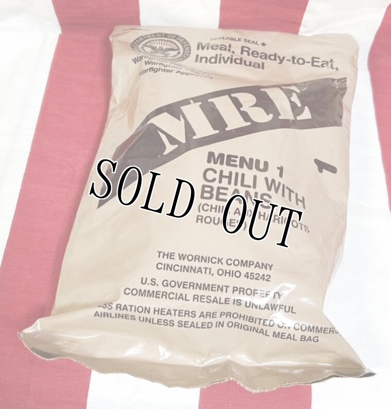 画像1: 米軍実物  【ワーニック】MREレーション/戦闘食　キャンプ 車中泊 (1)