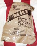 画像1: 米軍実物  【ワーニック】MREレーション/戦闘食　キャンプ 車中泊 (1)
