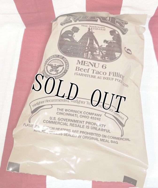 画像1: 米軍実物  【ワーニック】MREレーション/戦闘食　キャンプ 車中泊 (1)