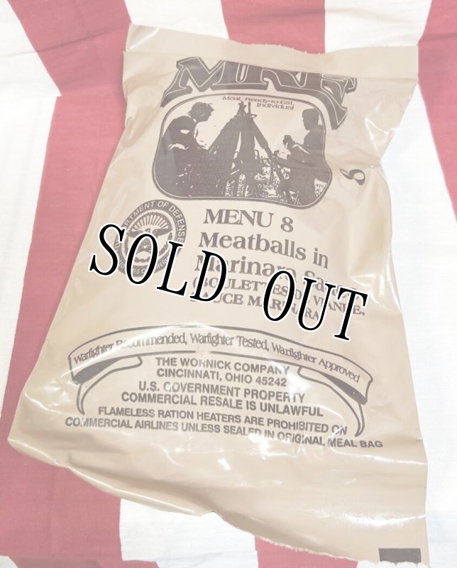 画像1: 米軍実物  【ワーニック】MREレーション/戦闘食　キャンプ 車中泊 (1)