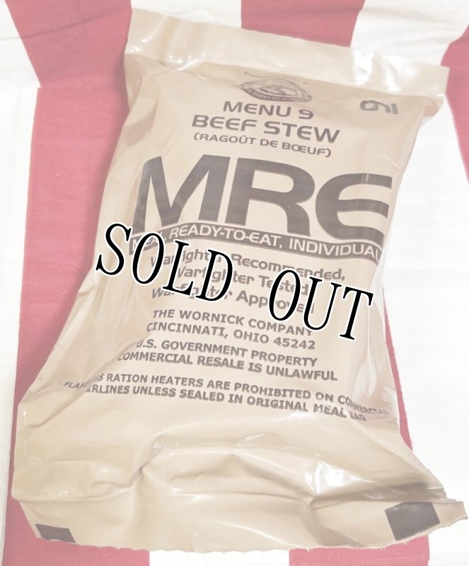 画像1: 米軍実物  【ワーニック】MREレーション/戦闘食　キャンプ 車中泊 (1)