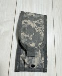 画像1: 米軍実物 MOLLE II M4 TWO マガジン ポーチ　ACU (1)