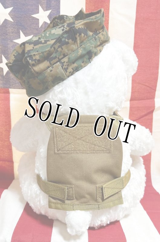 画像3: 米軍放出品 USMC 海兵隊 ミリタリー オードナンスプレキャリ着用　ホワイトベアー　 (3)