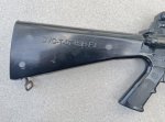画像3: 米軍実物 COLT Rubber TRAINING RIFLE M16A2  T 07 83B　 (3)
