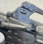 画像18: 米軍実物 COLT Rubber TRAINING RIFLE M16A2  T 07 83B　 (18)