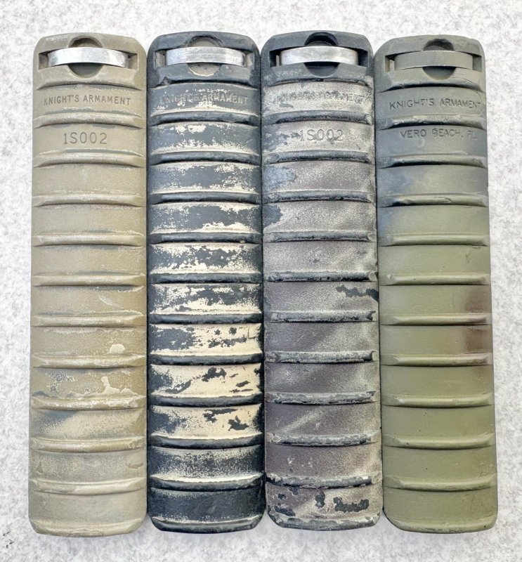 画像1: 米軍実物 KNIGHTS ARMAMENT レールカバー　4本セット (1)
