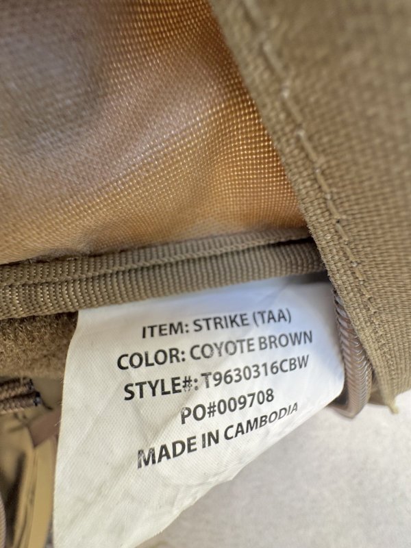 画像16: 米軍放出品 KELTY COTS STRIKE 2300 コヨーテ 37.7L (16)