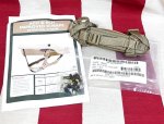 画像1: 米軍実物 H-Nape ECH ACH ヘルメット チンストラップ タン S-XL ARMY USMC (1)