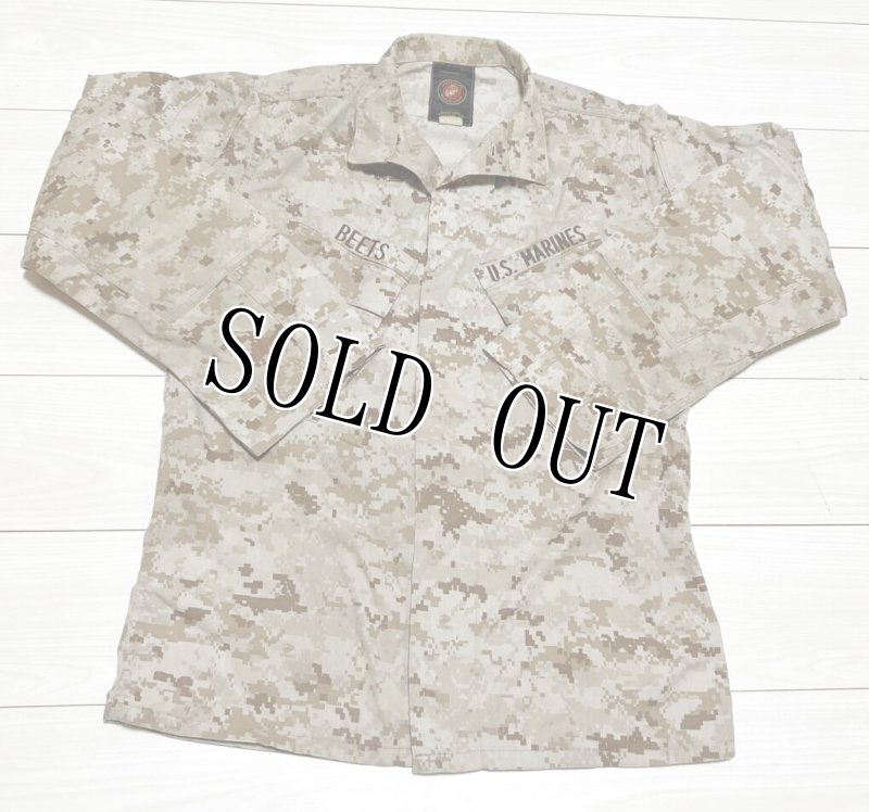 画像1: 米軍実物 USMC　デザートマーパット　ジャケット　S-REGULAR (1)