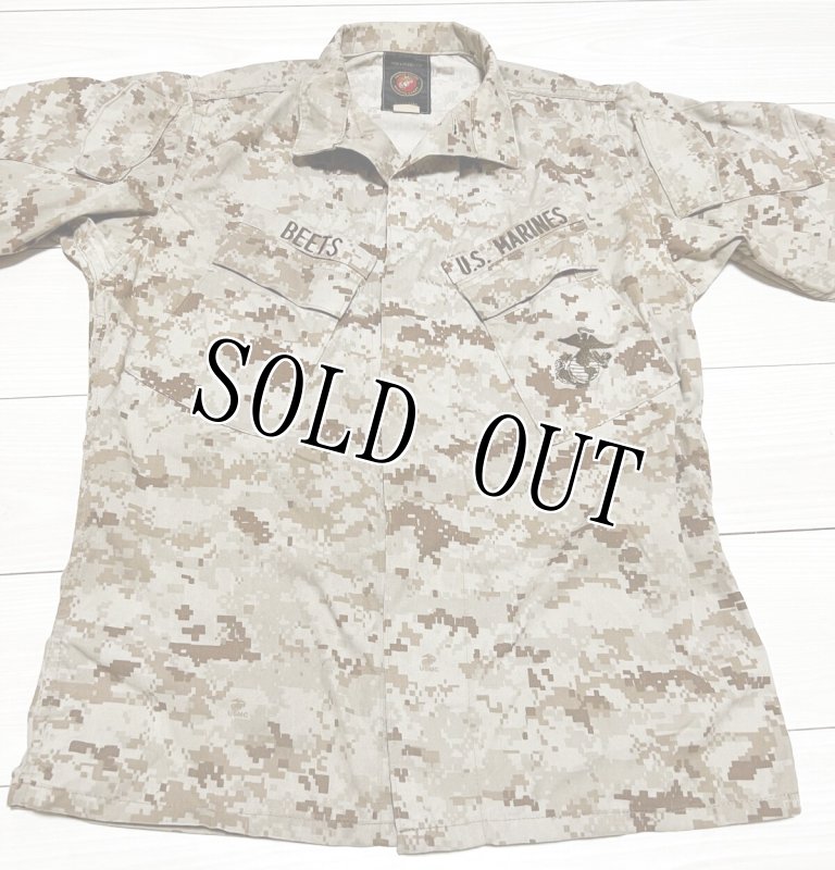 画像2: 米軍実物 USMC　デザートマーパット　ジャケット　S-REGULAR (2)