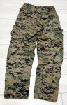 画像2: 海兵隊実物 USMC　ウッドマーパットパンツ　SMALL-SHORT (2)